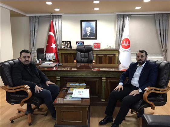 Amasya'da Il Müftümüz Rize Il Müftüsü Naci çakmakçı'yı Ziyaret Etti