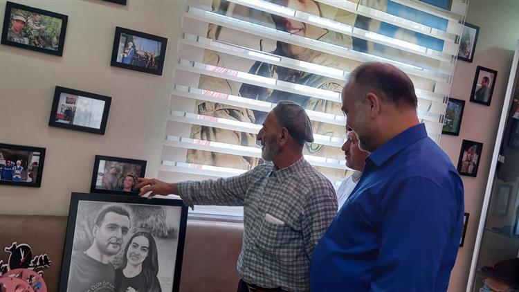 Adana'da Il Müftümüz Sayın Mehmet Taşcı , şehit Sanca Ailesini Ziyaret Etti