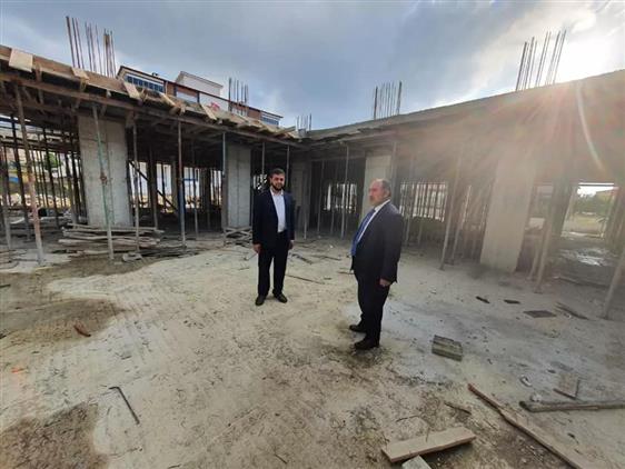 Samsun'da Il Müftümüz Sayın Seyfullah çakır, Ladik Ilçe Müftülüğünün Inşaat çalışmalarını Yerine Inceleyerek Ilçe Müftüsü Faruk Uslu'dan çalışmalar Hakkında Bilgi Aldı.