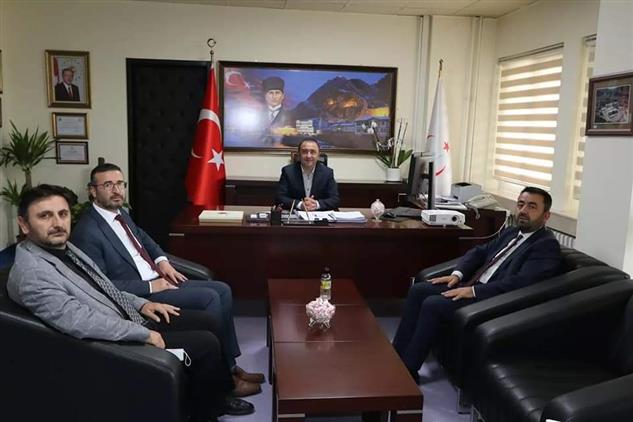 Amasya'da Il Müftümüzden Başhekim özgür Kılıç'a Hayırlı Olsun Ziyareti