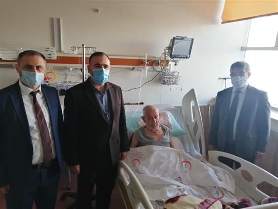 Bitlis'de Il Müftümüzden Hastaneye Ziyaret