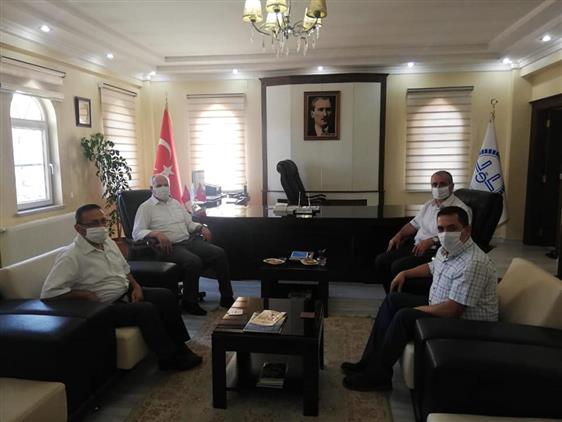 Gaziantep'de Il Müftümüzden Kilis Il Müftülüğüne Ziyaret