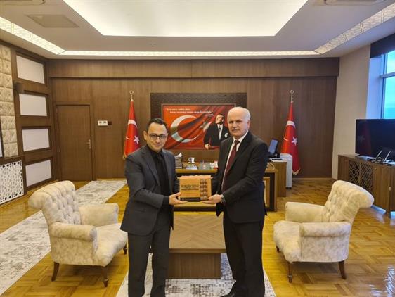 Gaziantep'de Il Müftümüzden Nizip Kaymakamlığına Ziyaret