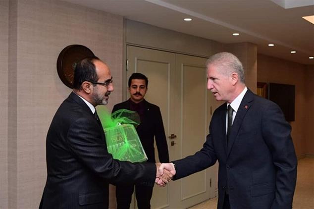 Gaziantep'de Il Müftümüzün Vali Bey’e Hoş Geldin Ziyareti