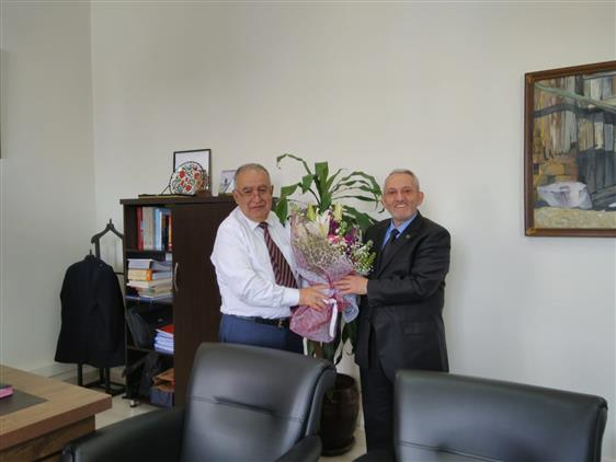 Isparta'da Il Müftüsü şahin’ Den Vali Yardımcısı Ateş’ E Ziyaret