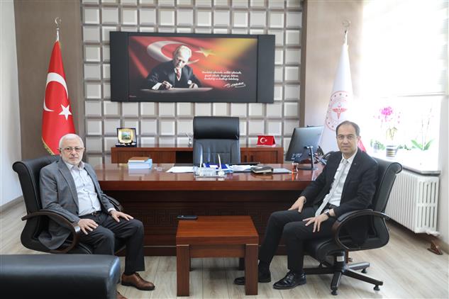 Kayseri'de Il Müftüsü Akkuş’tan Il Sağlık Müdürü Ersan’a Ziyaret
