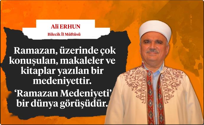 Bilecik'de Il Müftüsü Ali Erhun'dan Ramazan Ayı Mesajı
