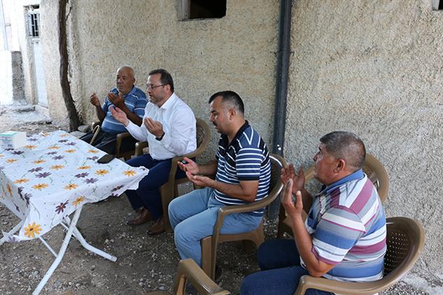 Mersin'de Il Müftüsü Dr. Kondi, Yılmaz Ailesine Taziye Ziyaretinde Bulundu