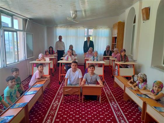 Aydin'da Il Müftüsü Hasan Güneş, Bozdoğan Ilçe Müftülüğünü Ziyaret Etti.