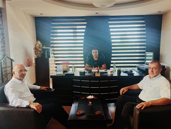 Diyarbakir'da Il Müftüsü Lütfü Imamoğlu, Hayırsever Iş Insanı Isa Yumlu'yu Ziyaret Etti.