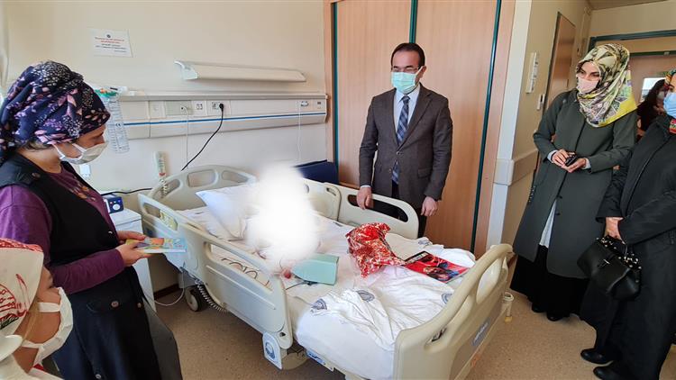 Antalya'da Il Müftüsü Yalçınkaya’dan Küçük Asiye’ye Ziyaret