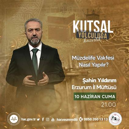 Erzurum'da Il Müftüsü Yıldırım, Hac Ve Umre Hizmetleri Genel Müdürlüğünün Konuğu Oldu