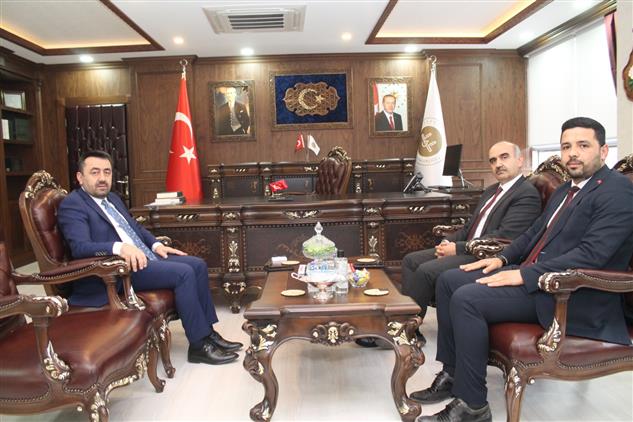 Amasya'da Il Sağlık Müdürü Dr. Dursun Koç Il Müftümüze Hayırlı Olsun Ziyaretinde Bulundu