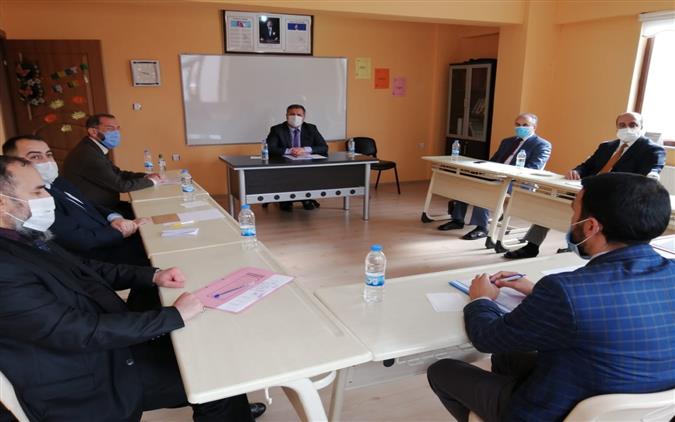 Erzincan'da Ilçe Müftüleri Aralık 2020 Toplantısı üzümlü Ilçesinde Gerçekleştirildi