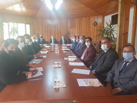 Kütahya'da Ilçe Müftüleri Toplantısı Pazarlar'da Yapıldı