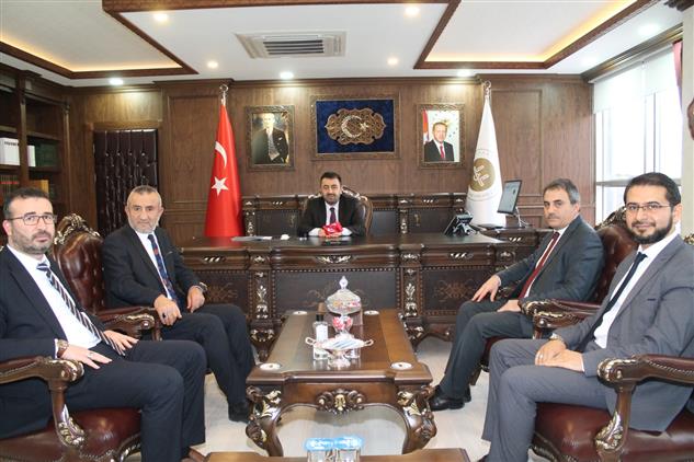 Amasya'da Ilçe Müftülerimiz Il Müftülüğümüze Hayırlı Olsun Ziyaretinde Bulundu