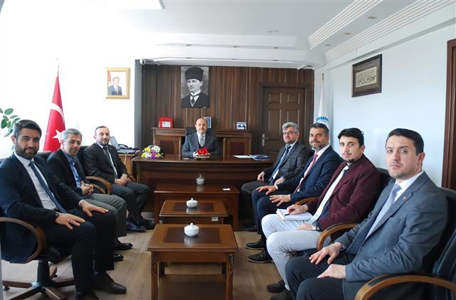 Karabük'te Ilimiz Genelinde Manevi Rehberlik Ve Danışmanlık Hizmeti Veren Din Görevlilerimiz, Il Müftümüz Sayın Ercan Aksu'ya Hayırlı Olsun Ziyaretinde Bulundular.