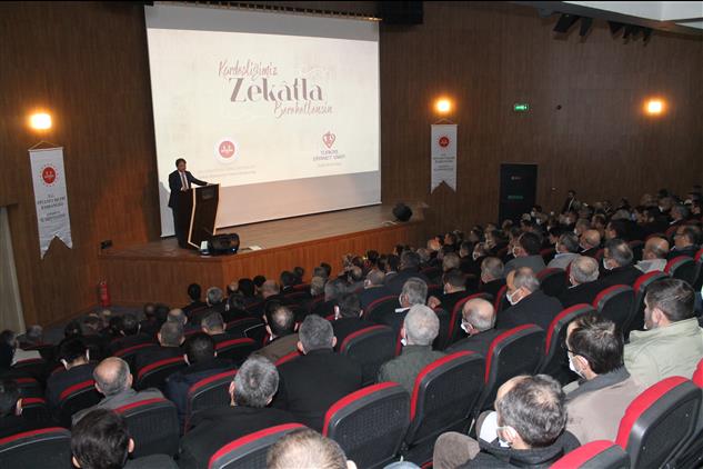 Amasya'da Ilimizde 2022 Yılı Zekat Bilgilendirme Toplantısı Yapıldı