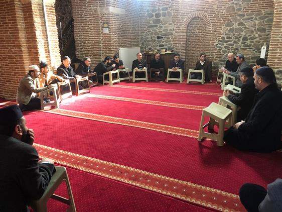 Muş'ta Ilmi Istişare Toplantısı, Ulu Camide, Il Vaizi Abdürrezzak Sunar Ve Din Hizmetleri Uzmanı Kenan Babayiğit Koordinatörlüğünde Yapıldı.