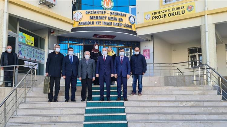 Gaziantep'de Imam - Hatip Okulları Ziyaret Edildi