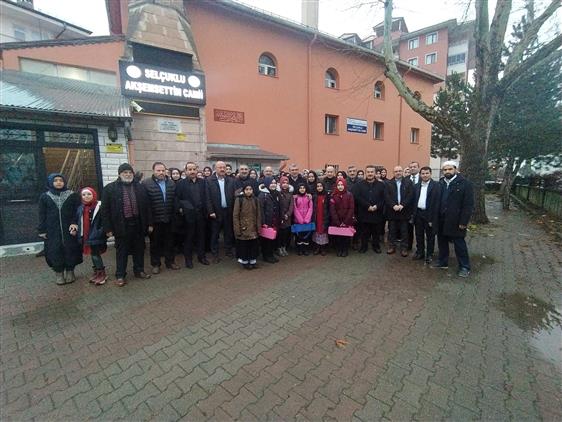 Sivas'ta Imam Hatipli öğrenciler Sabah Namazında Buluştu