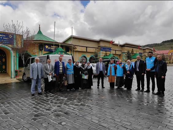 Yozgat'de Manevi Destek Ekibi Yola çıktı