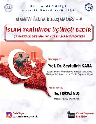 Bartın'da Manevi Iklim Buluşmaları