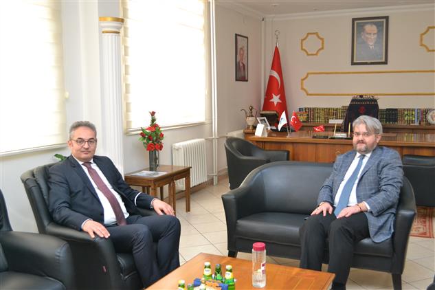 Manisa Orman Işletme Müdürün'den Il Müftüsüne Ziyaret