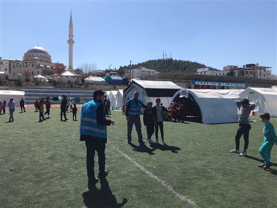 Mardin Müftülüğü Personeli Deprem Bölgesinde