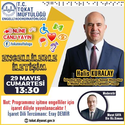 Tokat'da Mayıs Ayı Cami-engelli Buluşması Yapıldı