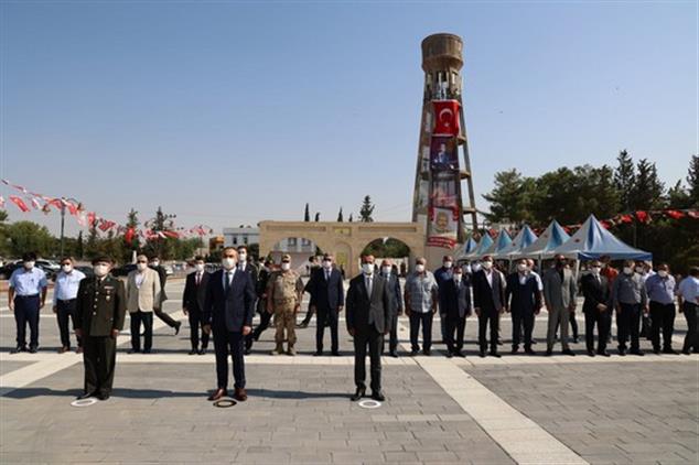 Kilis'de Mercidabık Zaferinin 505’inci Fırat Kalkanı Harekatının 5’inci Yıl Dönümü Kutlandı