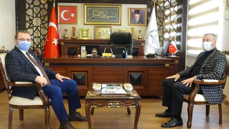 Mersin Millet Vekili özkan, Il Müftüsü Dr. Kondi’yi Ziyaret Etti