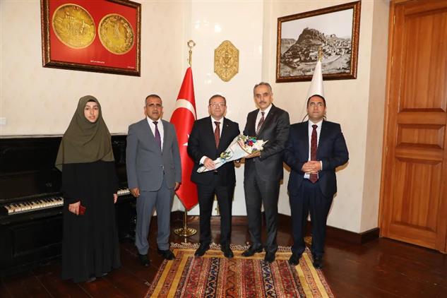 Kars'ta Mevlid-i Nebi Haftası Ile Camiler Ve Din Görevlileri Haftası Münasebetiyle Vali Polat’a Ziyaret