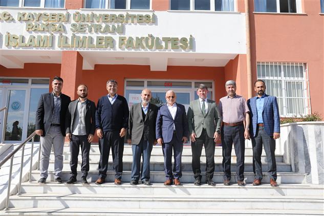 Kayseri'de Müftü Akkuş’tan Develi Islami Ilimler Fakültesine Ziyaret
