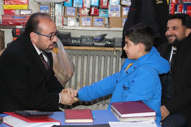 Agri'da Müftü Büyük Diyadin’de Esnaf Ve Vatandaşlarla Buluştu