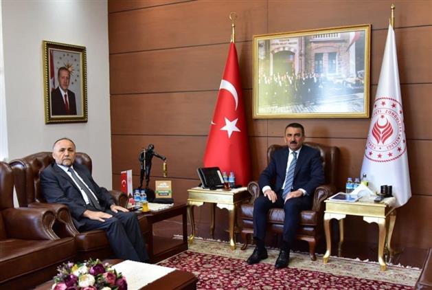 Zonguldak'ta Müftü Durgun'dan Vali Hacıbektaşoğlu'na Ziyaret