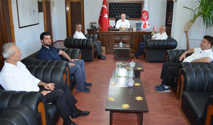 Denizli'de Müftü Güneş'ten Müftü Aşık'a Ziyaret