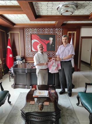 Isparta'da Müftü Kılınçal’dan Veda Ziyareti