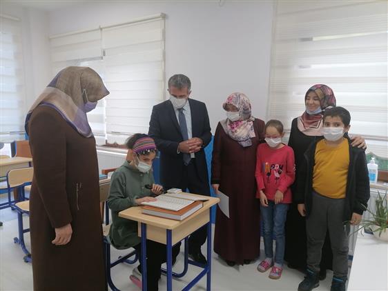 Kahramanmaras'da Müftü Tekin’den Anlamlı Ziyaret