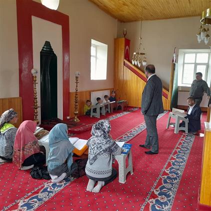 Ardahan'da Müftü Vekili Demir’den Köy Camilerine Ziyaret