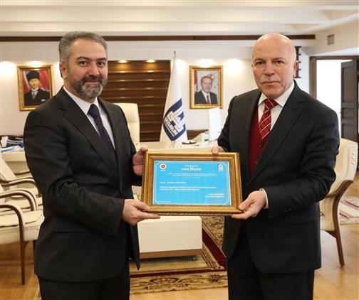 Erzurum'da Müftü Yıldırım'dan Başkan Sekmen'e Ziyaret