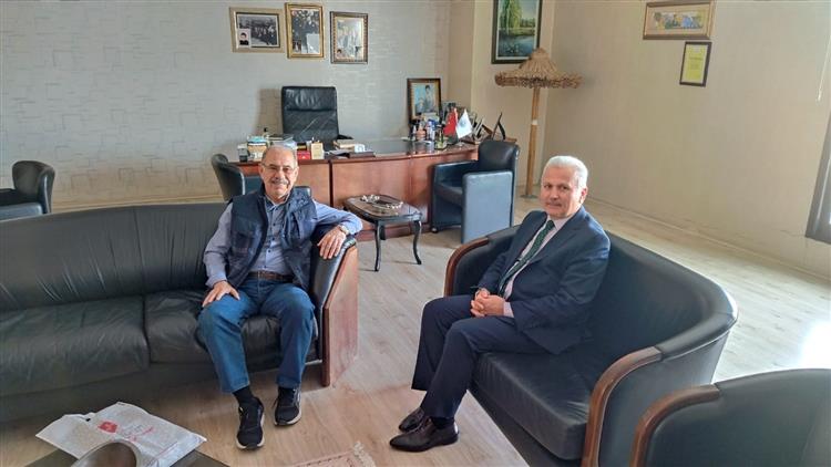 Mersin'de Müftü Yığman’dan çgs Yönetim Kurulu Başkanı çetinkaya’ya Ziyaret