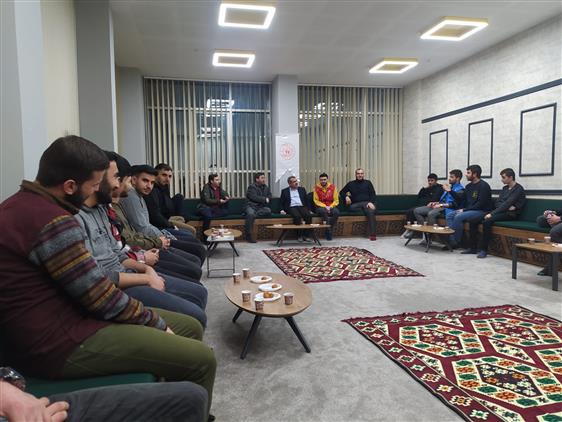 Kars'ta Müftülük Gençlerle Bir Araya Geldi.