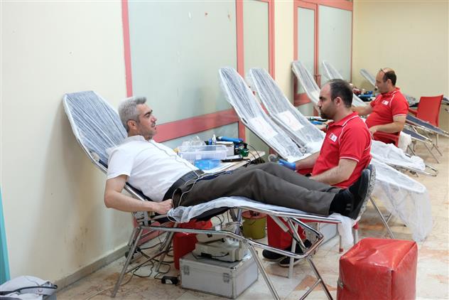 Erzincan'da Müftülüğümüz Personeli Kan Bağışı Kampanyasına Destek Verdi