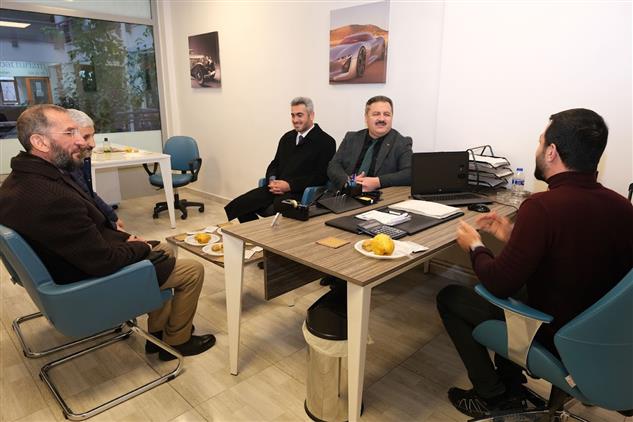 Erzincan'da Müftümüz çakır, Esnaf Ziyaretlerinde Bulunuyor