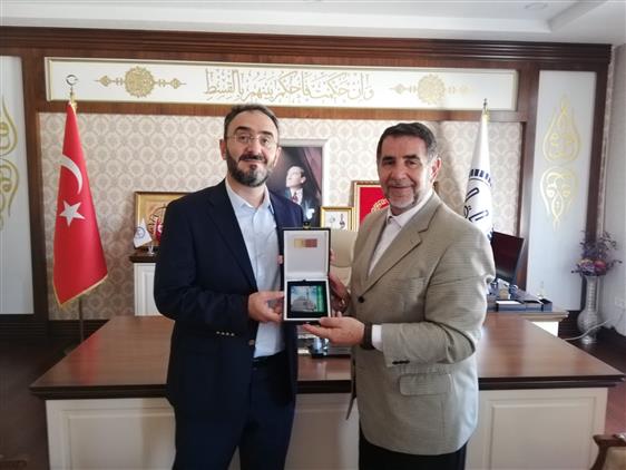 Bursa'da Müftümüz Yavuz Selim Karabayır’ı, Bosna Hersek Banja Luka Müftüsü Ziyaret Etti