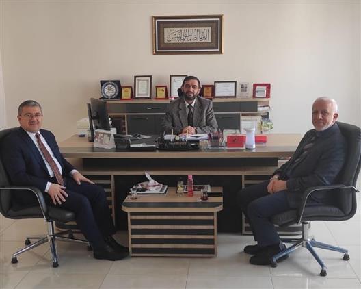Isparta'da Mil-diyanet Sen Genel Başkanından Müftülüğe Ziyaret