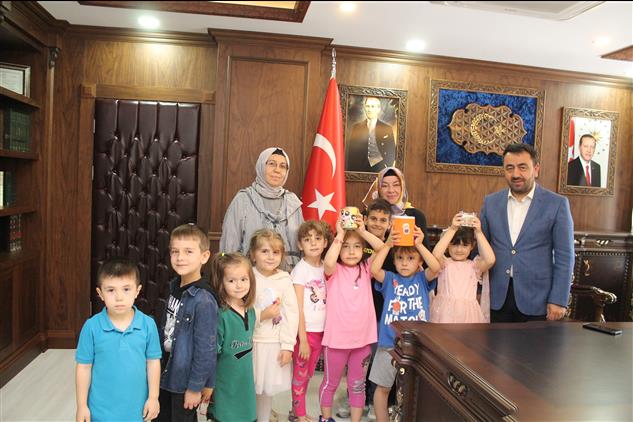 Amasya'da Miniklerden Su Kuyusu Projesine Destek