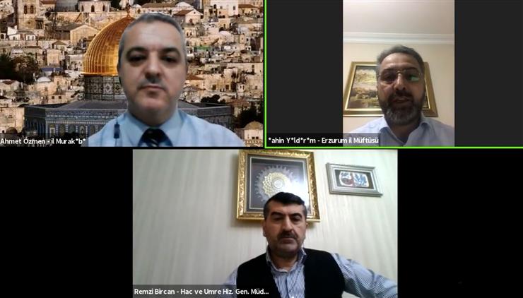 Erzurum'da Miraç Kandili özel Yayını