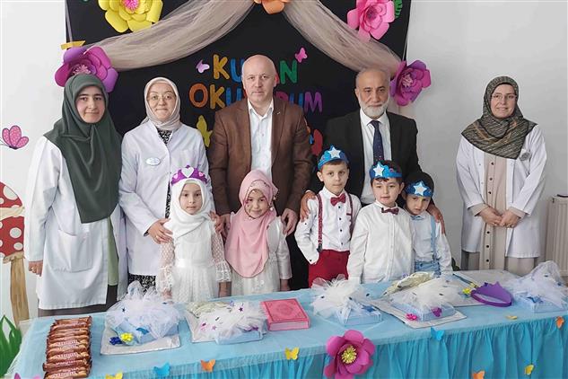 Giresun'da Minik Kalplerin Kur'an-ı Kerim’e Geçme Sevinci